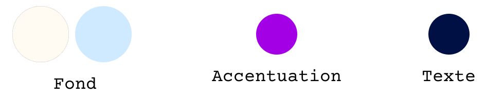 Créer sa palette de couleurs