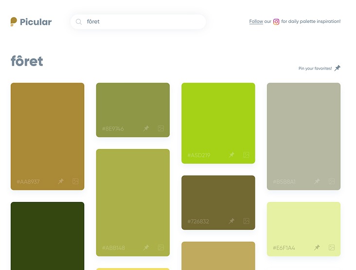 créer sa palette de couleur